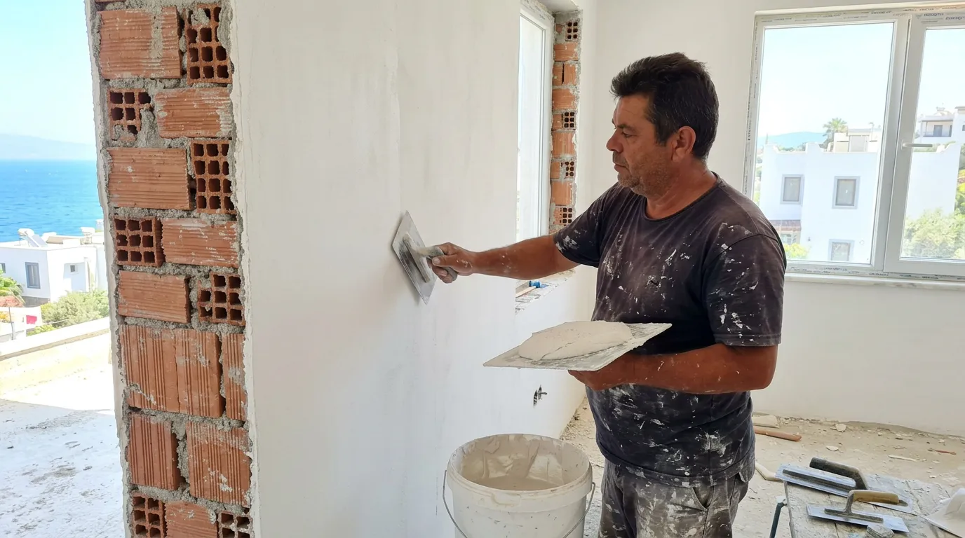 Bodrum Alçı Boya Tadilat tadilat görseli - Nihat Kızıl AĞA Showroom - Görsel 2